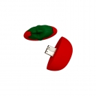 Custom pvc Usb Drives - Special Vegetable series Tomato shaped PVC usb jump drive LWU899